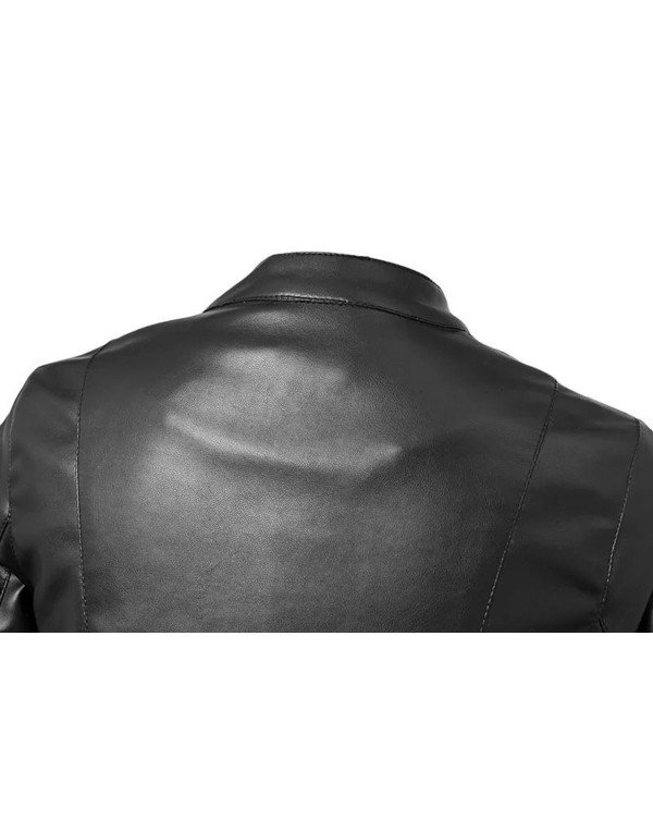 HugMe.fashion New Women Slim Genuine Leather Biker Jacket LJK7